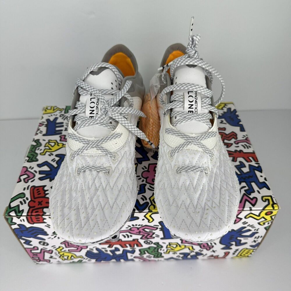 Under Armour Clone Magnetico Pro 2.0 FG White 3025640-100 Soccer Mens Size 8 - Picture 4 of 11